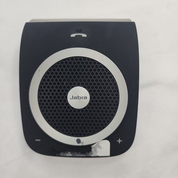 Jabra Bluetooth Car Speakerphone Hands Free Speaker HFS101 Clip On TESTED - Picture 1 of 4